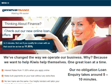 Tablet Screenshot of genevafinance.co.nz